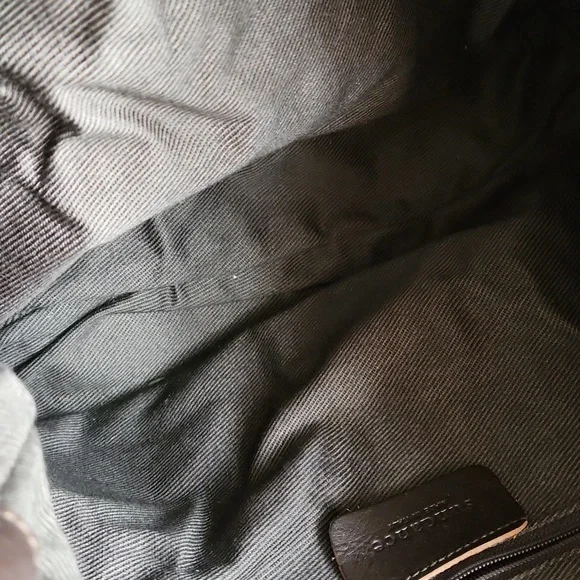 Sundance Made In Italy Brown Leather Shoulder Bag - Picture 8 of 12